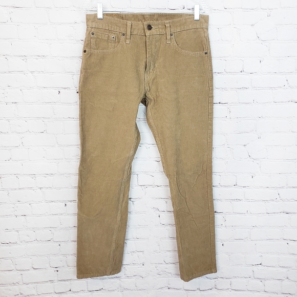 Levi's Other - Levi's 502 Beige Corduroy Jean's 30x30